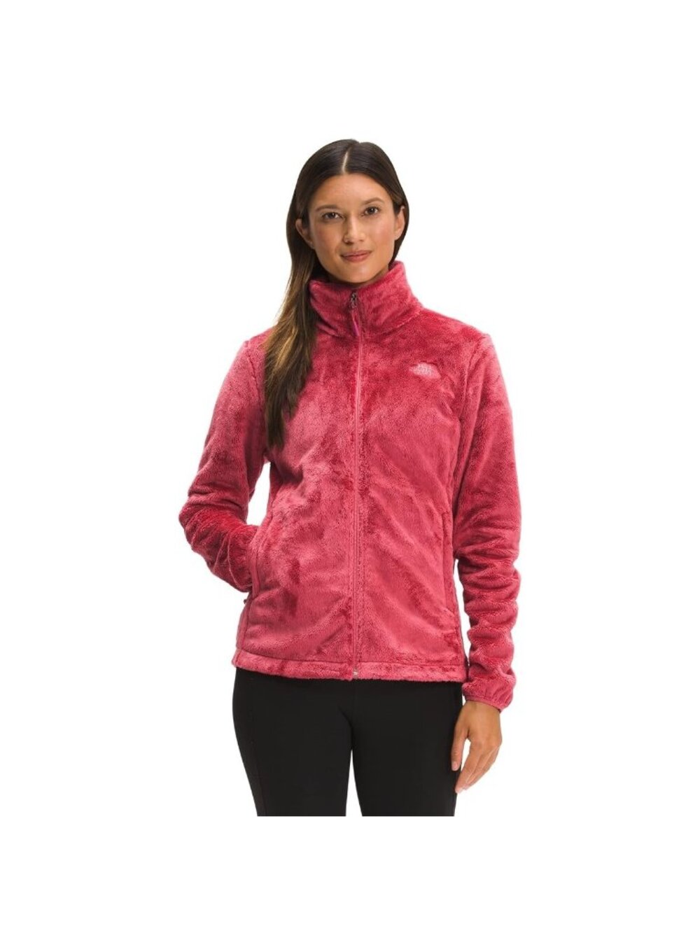 The North Face Women's Osito Jacket Coat Soft Cozy Fleece Mauve Pink Small